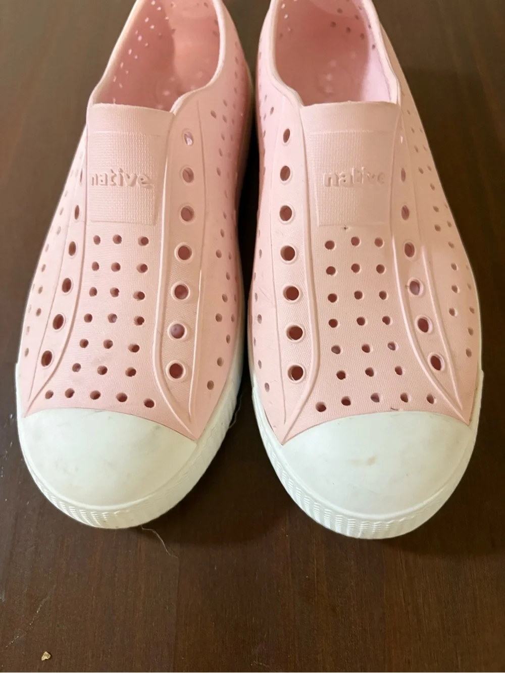 Native Pink Slip-On Kids Shoes - Picture 3 of 3
